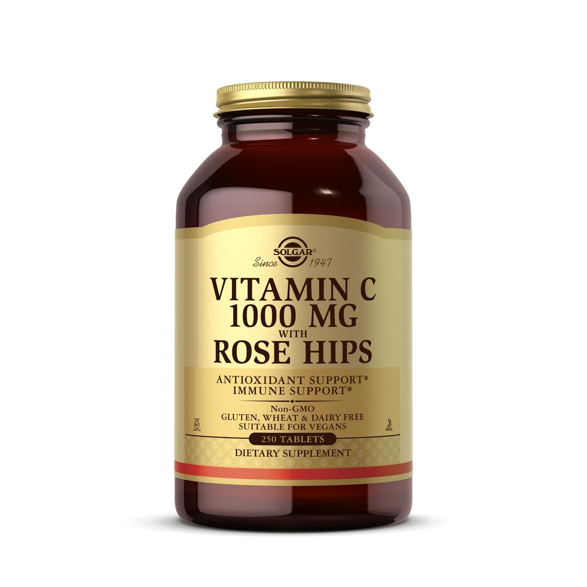 Nypon + Vitamin C Solgar 250 antal